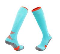 WANGCEPLSD Calzini da Scherma, Calcetines Deportivos, Antideslizantes, Transpirables, Unisex, para Espada, Sable y Florete, Equipo de Esgrima(Blue,S)
