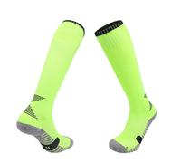 WANGCEPLSD Calzini da Scherma, Calcetines Deportivos, Antideslizantes, Transpirables, Unisex, para Espada, Sable y Florete, Equipo de Esgrima(Green,S)