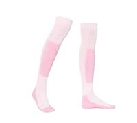WANGCEPLSD Calzini da Scherma de Algodón Grueso, Antideslizantes, con Protección Reforzada, Unisex, para Espada, Sable y Florete, Calcetines de Esgrima(Pink,XS)