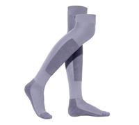 WANGCEPLSD Calzini da Scherma de Algodón Grueso, Antideslizantes, con Protección Reforzada, Unisex, para Espada, Sable y Florete, Calcetines de Esgrima(Gray,XS)