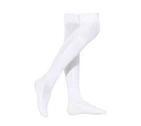 WANGCEPLSD Calzini da Scherma de Algodón Grueso, Antideslizantes, con Protección Reforzada, Unisex, para Espada, Sable y Florete, Calcetines de Esgrima(White,L)