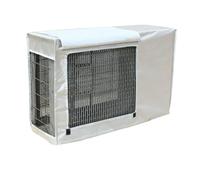 WANGCEPLSD Fundas Aire Acondicionado Exterior, Tapa del Aire Acondicionado, Impermeable y a Prueba de Polvo, Protección Solar y Aislamiento Térmico, Tela Oxford 600D(Silver,78x28x55cm)