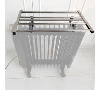 WANGCEPLSD Tendedero Universal para Radiador de Aceite, Estendal de Acero Inoxidable, con Soporte en U, Amplía el Uso de Su Calentador de Aceite(57 * 40cm/22 * 16in)