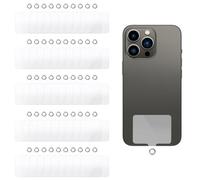 WangChaoJiu 50 Pcs Parches para Teléfono Móvil, Tabs Universales para Cadena de Teléfono Móvil, Almohadillas de Cordón Transparente para Telefono Movil, Compatible con Mayoría de Smartphones