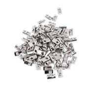 WANGCL 100PCS Spring Ball T Nuts Sujetador de tuerca de acero al carbono niquelado para extrusiones de aluminio de la serie 20x20 Accesorio de perfil de aluminio con ranura de 6 mm EU20-M5