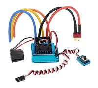 WANGCL 120A Brushless ESC Regulador de velocidad compatible con motores inductivos o no inductivos Soporte TURBO Fit para RC Control remoto Drone RC Auto/Camión/Crawler