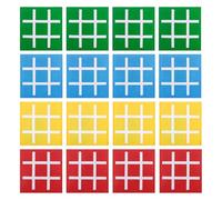 WANGCL 16 piezas, colorido juego de tres en raya, ideal para fiestas de cumpleaños infantiles, juguete educativo, ideal para cumpleaños, Día del Niño, hogar, escuela y fiestas