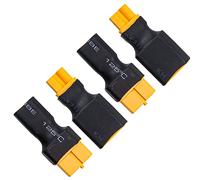 WANGCL 2 pares de conectores XT30 XT60 a XT30 para RC FPV Drone Car Lipo NiMH cargador de batería ESC
