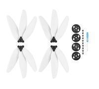 WANGCL 2 Pares de hélices de Repuesto para Drones, Palas de hélice de Tres Palas de bajo Ruido, Ajuste de Empuje Potente para dji Mavic Mini Drone, Accesorios, Blanco