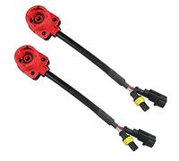 WANGCL 2 Unidades de arnés de relé HDI D2C D2S D2R 35 W/55 W AMP Adaptador de cableado Bombilla/Conector de balasto