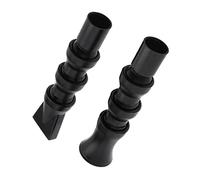 WANGCL 2 unids acuario 360 ° salida de agua de pico de pato flexible plástico acuario salida de agua 20 mm acuario pato boquilla plana bomba extremo montaje