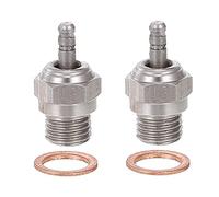 WANGCL 2 unids RC Glow Plug Nitro Glow Plug N3 para 1/10 RC Car Truck Buggy compatible con Traxxas Kyosho HSP HPI Redcat