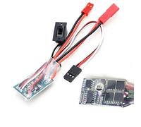 WANGCL 30A Cepillado ESC Motor Cepillado Controlador de Velocidad Eléctrico BEC Salida 5V/1A para RC Coche Monster Truck Crawler Drone