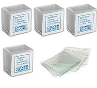 WANGCL 400 resbalones de la cubierta del microscopio del PCS para los laboratorios -22mmx22m m del estudiante de la educación biológica