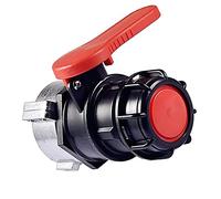 WANGCL Adaptador de válvula de bola de tanque IBC - Válvula de salida universal para contenedor IBC, tanque de agua, barril de lluvia, DN50 75 mm