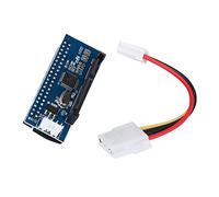 WANGCL Adaptador IDE a SATA PATA a SATA, adaptador de disco duro, tarjeta convertidora para escritorio y disco duro de 3.5 pulgadas