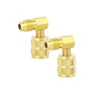 WANGCL Adaptador R410a AVA-20D (1/4SAE a 5/16SAE) Adaptador de conector para aire acondicionado Válvula de carga Refrigeración