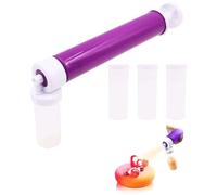 WANGCL Aerógrafo manual para decoración de pasteles con 4 viales para decorar pasteles, magdalenas y postres, herramientas para hornear en el hogar, etc