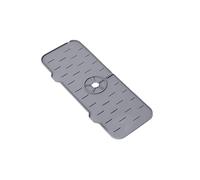 WANGCL Alfombrilla de Silicona para Cocina, Grifo de baño, colector de Agua, Fregadero, Protector de Salpicaduras, Almohadilla de Drenaje para Fregadero, Protector de Goteo Salpicaduras (Gris)