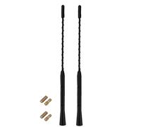 WANGCL Antena de antena universal para coche antena de audio o video para automóvil, antena de repuesto FM/AM/DAB para techo de mástil aéreo para auto Hatchback SUV camión Van-11 pulgadas