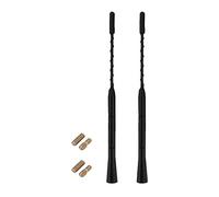 WANGCL Antena de antena universal para coche, antena de audio o video para coche, antena de repuesto FM/AM/DAB para techo de mástil aéreo para auto Hatchback SUV camión Van-9 pulgadas