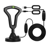 WANGCL Antena de TV digital para interiores y exteriores, antena de TV 4K 1080p HD amplificador de recepción amplificador de señal