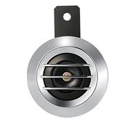 WANGCL Bocina de motocicleta con soporte, sirena de bocina eléctrica universal para motocicleta 12V 110DB Altavoz de bocina redonda impermeable