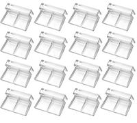 WANGCL Clip de cubierta de vidrio para acuarios acuarios de pecera, clips acrílicos transparentes para tapa de pecera, clips universales para acuarios sin llanta, soporte de cubierta de acuario 6 mm