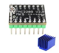 WANGCL Controlador de motor paso a paso TMC2209 con disipador de calor, excelente efecto de silencio para impresora 3D Park MKS Gen L/MKS SGen L/SKR V1.3