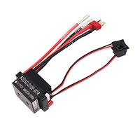 WANGCL Controlador de velocidad eléctrico de motor cepillado ESC cepillado de 320 A con enchufe en T, salida BEC 5.6V/2A para Tamiya RC Car Monster Truck Crawler Truck RC Boat
