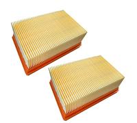 WANGCL Filtro de aspirador de repuesto para KARCHER Plisado Plisado MV4 MV5 MV6 WD4 WD5 WD6 P PREMIUM WD5