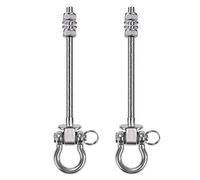 WANGCL Gancho de Acero Inoxidable 304 para Columpios, M10 x 170 mm, Resistente, para Yoga, hamacas, Sacos de Arena y Vigas de Madera y Acero (2 Unidades)