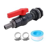 WANGCL Kit de grifo de grifo de barril de lluvia con válvula de bola y adaptador de manguera de jardín de 20 mm