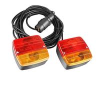 WANGCL Kit de luces de remolque magnético LED Remolque Kit de luz de remolque de 25 pies Cable con enchufe de 7 pines 12 V 21 W
