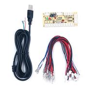WANGCL Kit de piezas de bricolaje de arcada de codificador USB de retraso cero