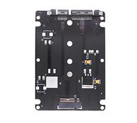 WANGCL M2 al adaptador SATA NGFF al adaptador SSD SATA3 2.5 pulgadas SSD cajas de disco duro soporte B KEY interfaz
