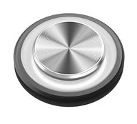 WANGCL Minicontrolador de Juegos para teléfono móvil, botón de Metal, Mando con Ventosa, 360°, para Android, iOS, Smartphone, Tableta con Pantalla táctil (Negro)