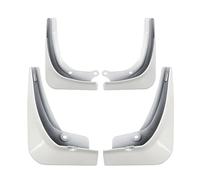 WANGCL Mud Flaps - Juego de 4 protectores contra salpicaduras para Tesla Model 3 2016 2017 2018 2019 2020, color blanco