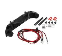 WANGCL Parachoques delantero RC Crawler con luces para 1:10 RC Crawler TR4 SC10 90046 90047