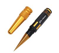 WANGCL Perforadora de agujeros para carrocería de coche, chapado en titanio, escariador expandible de 0 a 14 mm con escala para camiones monstruos RC