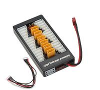WANGCL Placa de Carga paralela RC XT60, Cargador de Equilibrio, Enchufe en T de expansión Compatible con baterías LiPo 2-6S