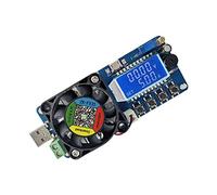 WANGCL Probador de Carga electrónica de CC FX35 5A 35W Detector de Potencia USB de Corriente Constante Probador de Capacidad de batería Resistencia Ajustable Pantalla LCD