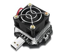 WANGCL Probador de carga USB de 65 W Carga electrónica ajustable con soporte de ventilador de radiador Pd Carga rápida para probar Potencia de carga en conjunto con medidores de prueba USB
