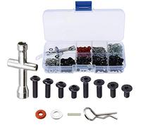WANGCL RC Car Screw Kit RC Car Tool Kit Herramienta de reparación RC Body Clips para 1/10 RC Car Crawler Monster Trucks