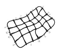 WANGCL RC Cargo Net Techo Accesorios Red de Almacenamiento elástica con Gancho para 1/10 RC Car RC Crawler Monster Trucks Compatible con D90 SCX10 90046 Traxxas TRX-4 - Negro
