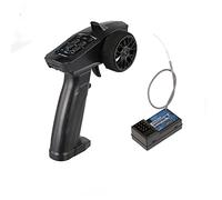 WANGCL Receptor y transmisor RC para Coche RC y Kit Receptor 91803G transmisor + Receptor RX41 RC 2.4GHz 3CH para Coche RC Barco