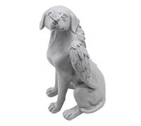 WANGCL Regalo conmemorativo de perro, estatua de perro ángel, adornos conmemorativos de jardín para mascotas, regalos de duelo para honrar a las mascotas preciadas
