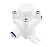 WANGCL Regulador de presión de agua de 6,35 mm - Válvula reductora para sistema RO - Controla la presión del agua