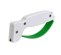 WANGCL Sacapuntas de mano portátil al aire libre Afila rápidamente Restaura las reparaciones Hones Cuchillas dentadas Herramientas de corte (verde)