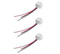 WANGCL uds Interruptor de Sensor Mini Sensor de Movimiento 120° para Sensor de Montaje Interior/Exterior 110-240V Rango 3-5 m con Control de luz